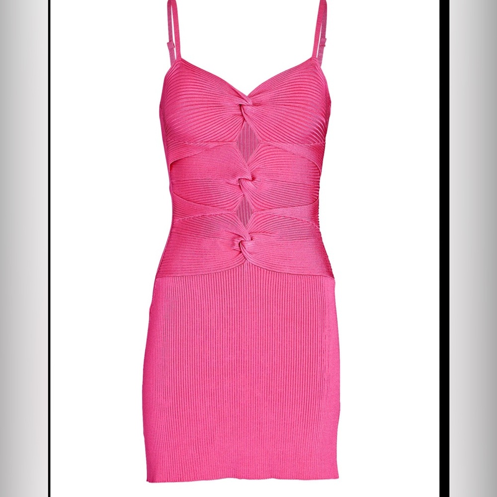 Cult Gaia PINK ‘Zenda’ slip dress